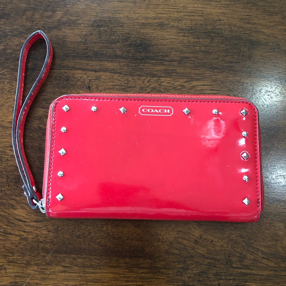Coach wrist wallet